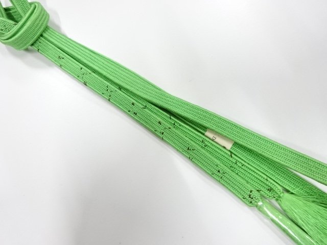 未使用品　正絹　手組帯締め